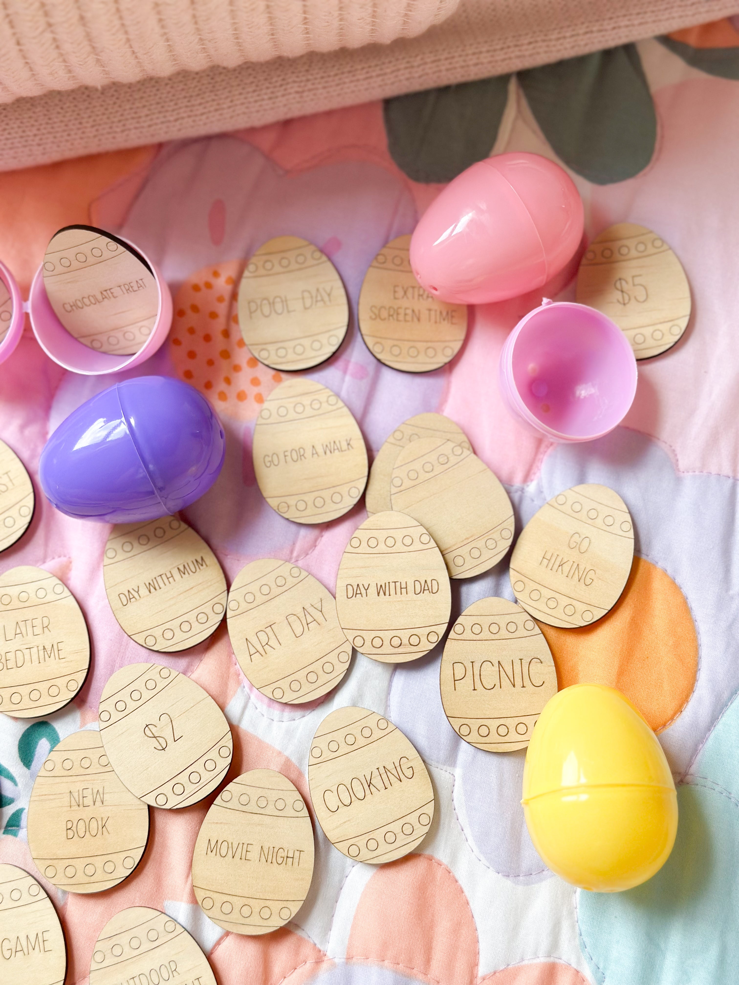 Easter Hunt Egg Tokens