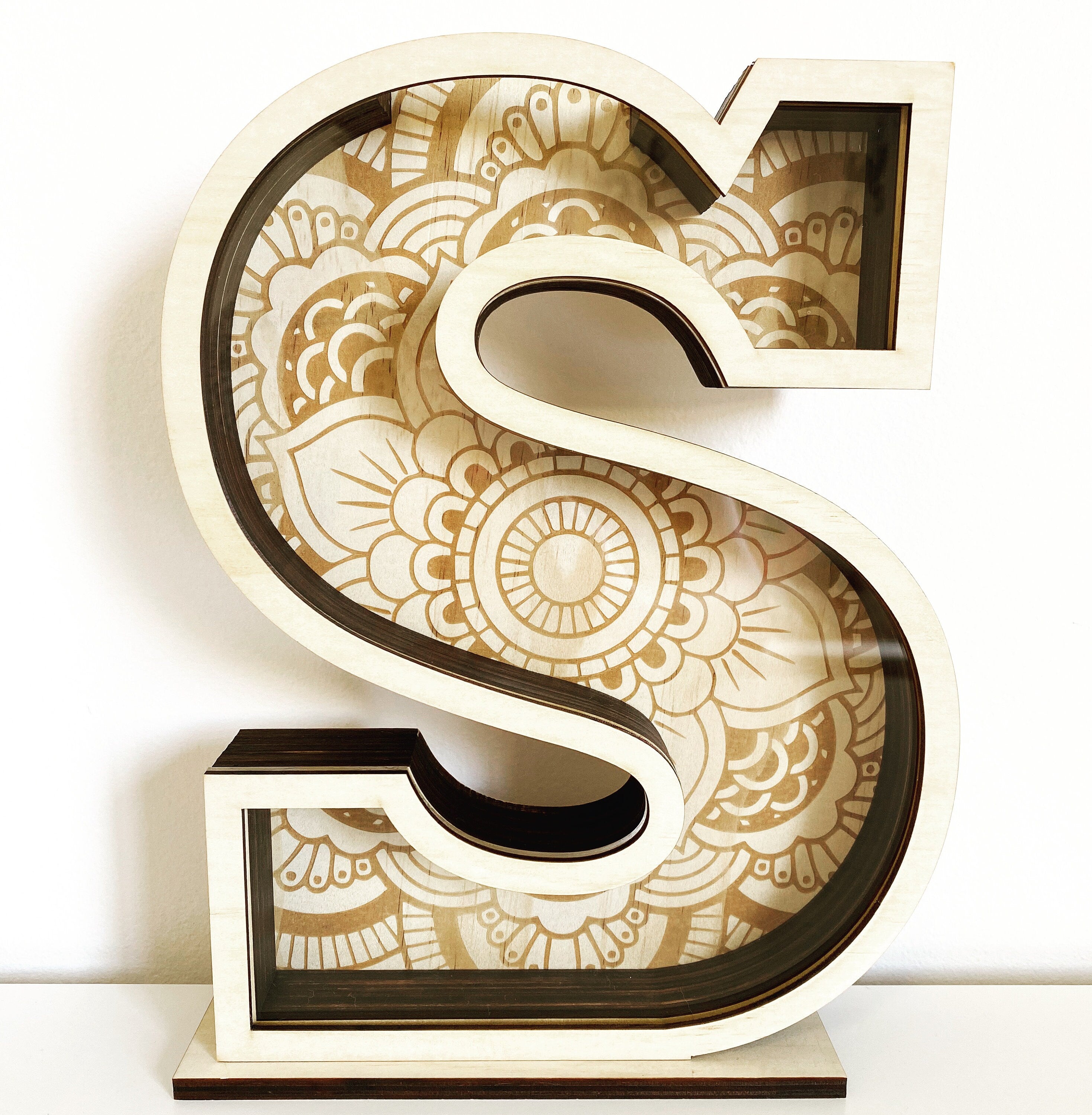 Personalised Letter Money Box - Choose Your Design