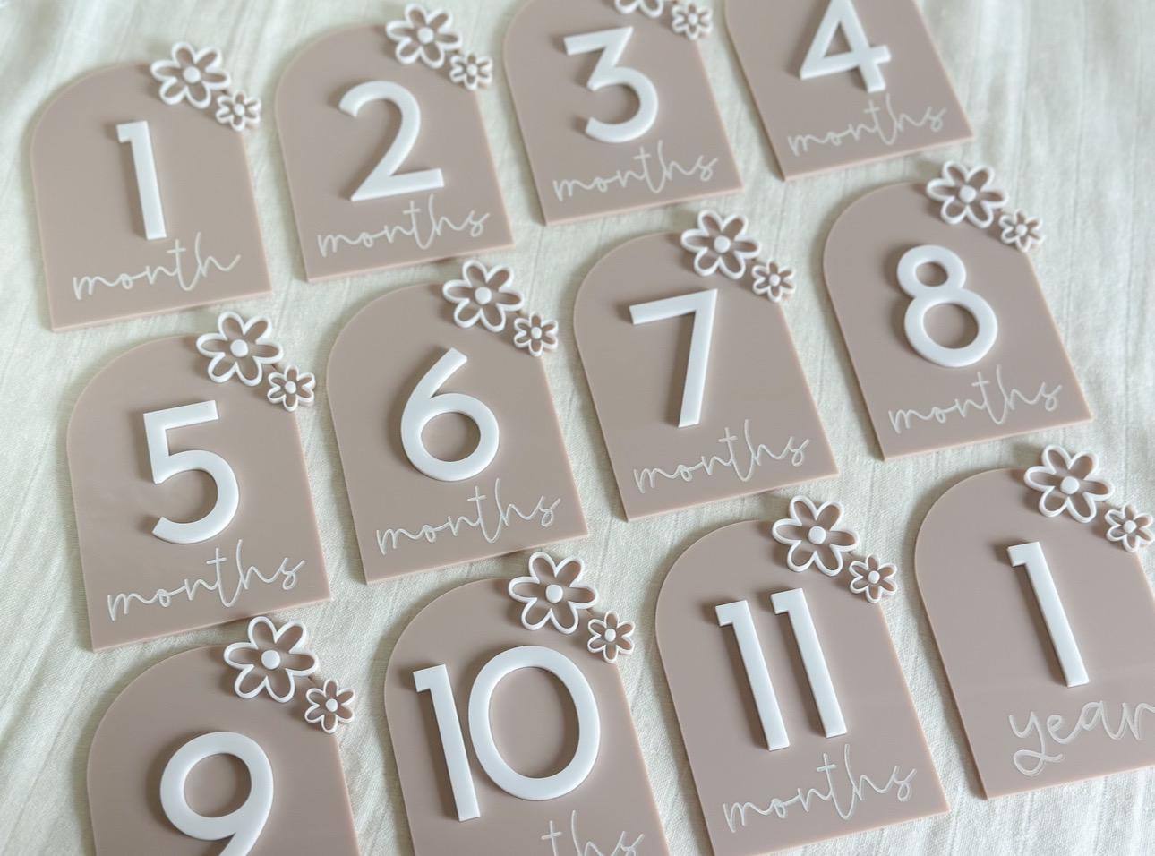 Milestone Discs &amp; Birth Announcements