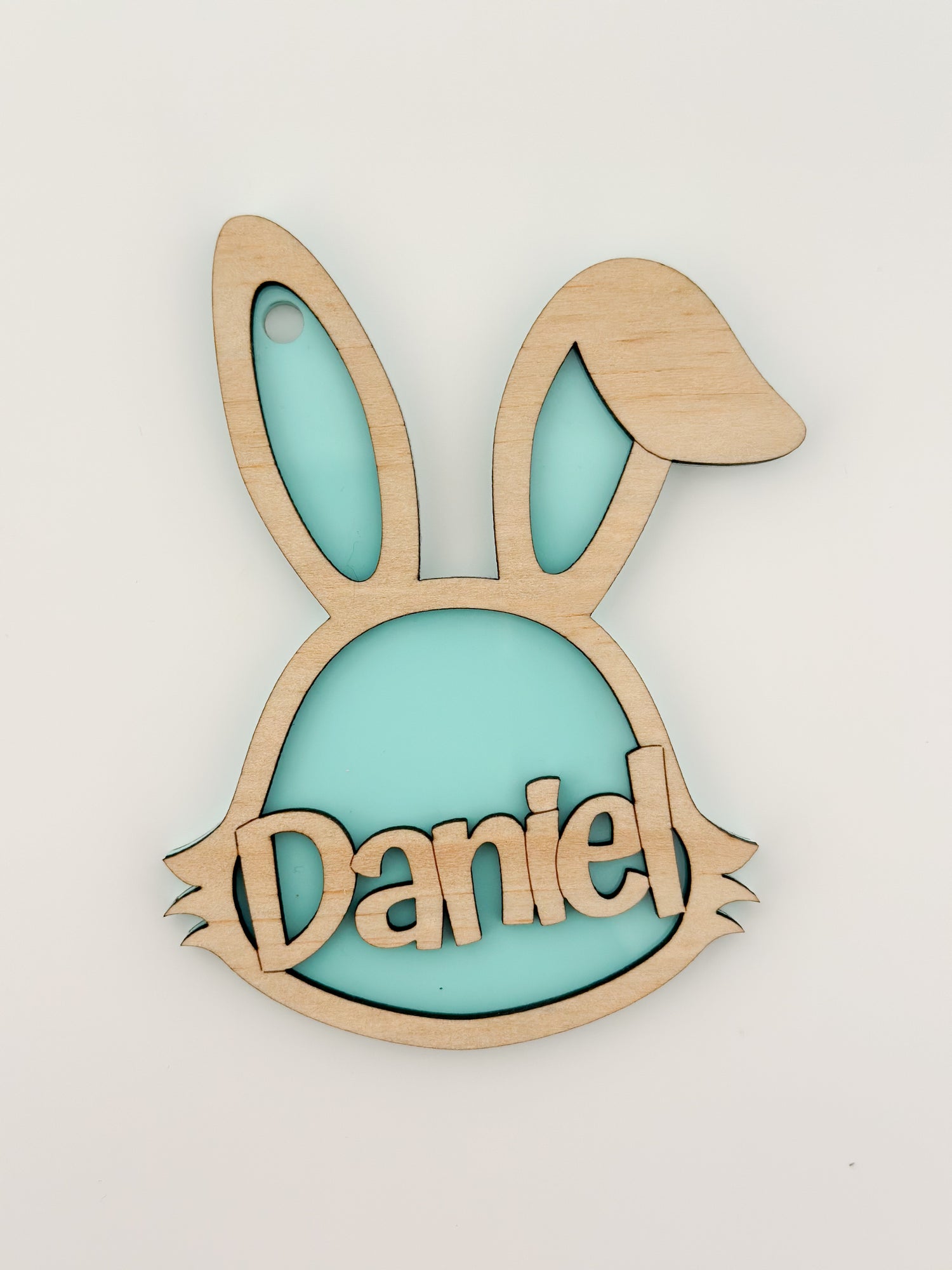 Personalised Easter Bunny Basket Tag