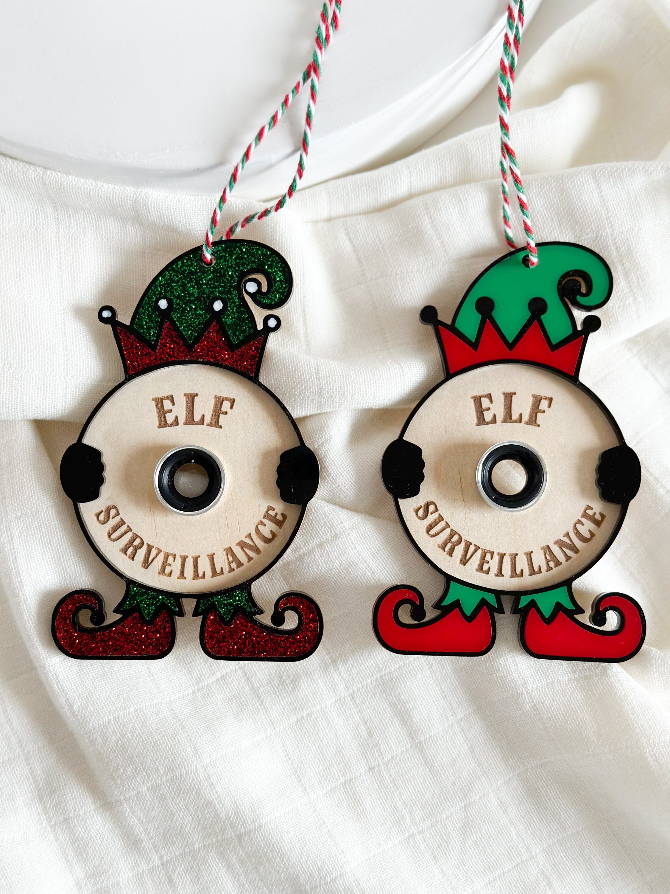 Elf Cam – Christmas Elf Surveillance Camera Decoration