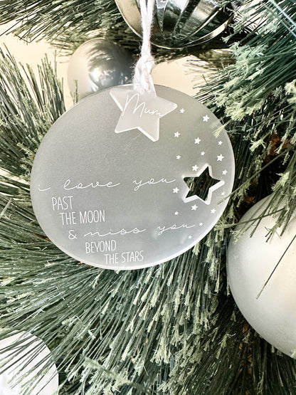 Personalised Memorial Ornament