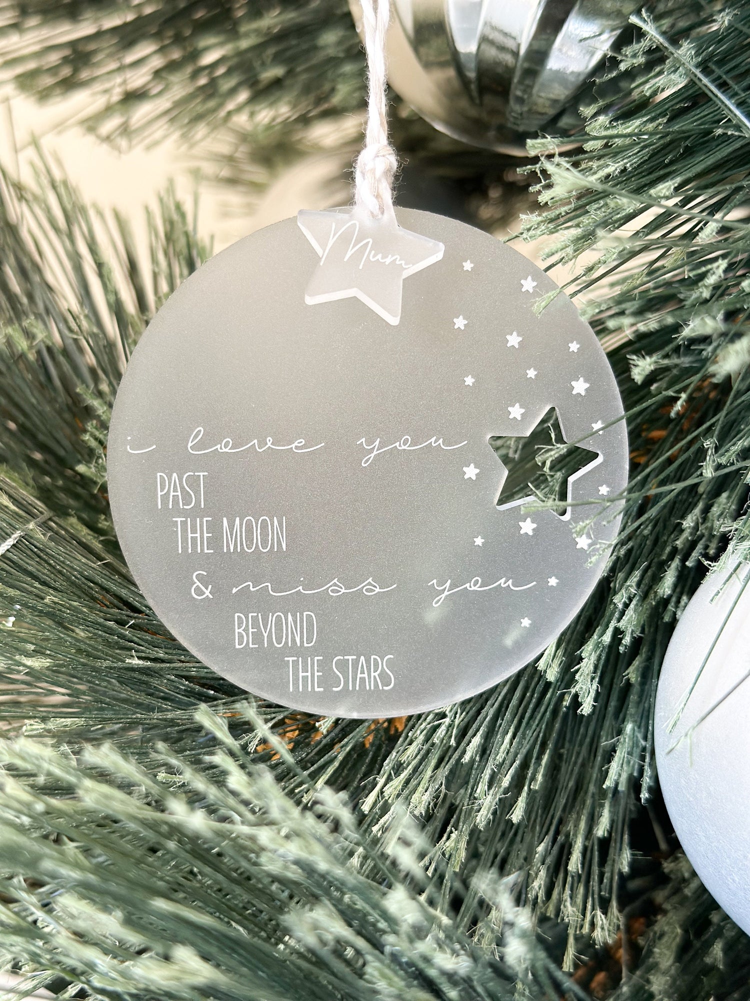 Personalised Memorial Ornament