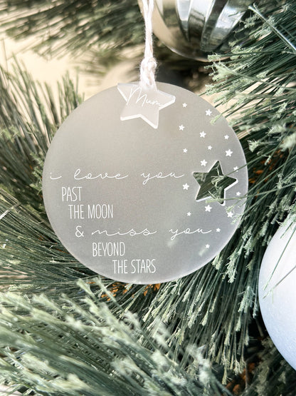 Personalised Memorial Ornament