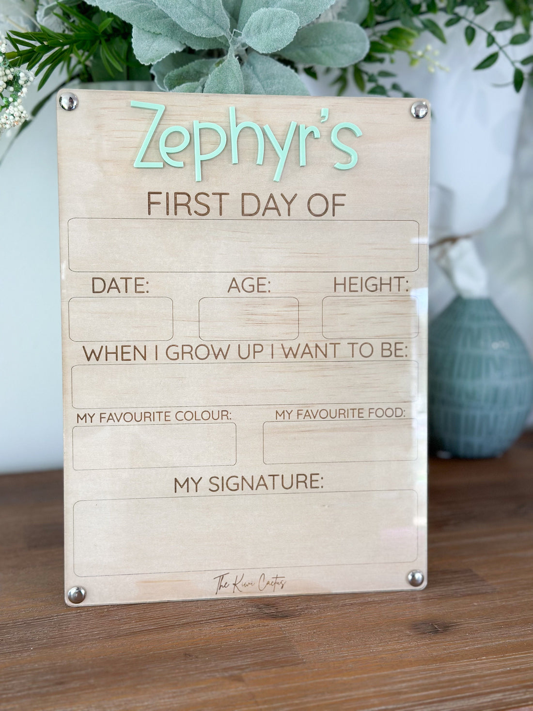 Signature Range Double-Sided Back to School Board