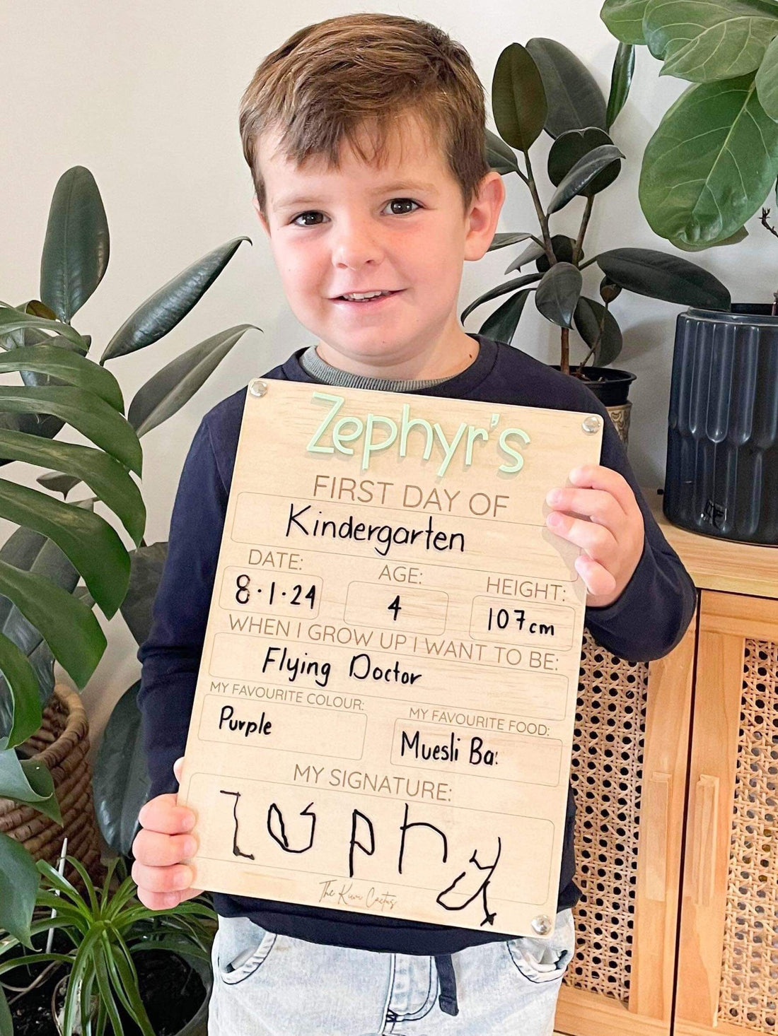 Signature Range Double-Sided Back to School Board