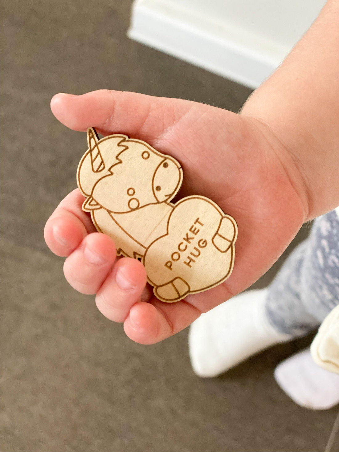 Pocket Hugs – Wooden Animal Tokens for Kids