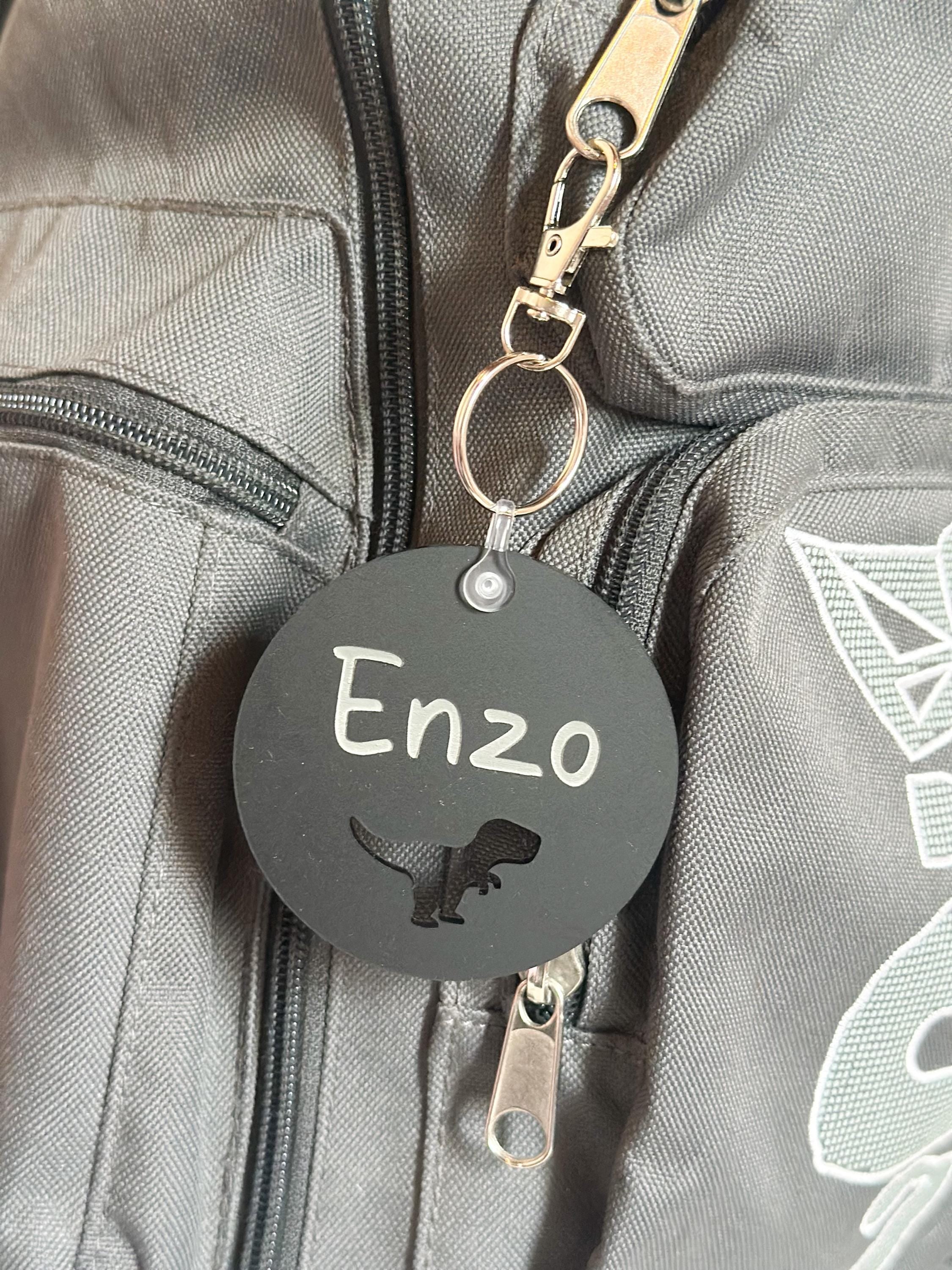 Personalised Dino Bag Tag
