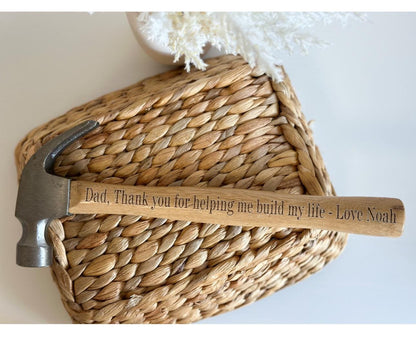 Personalised Engraved Hammer