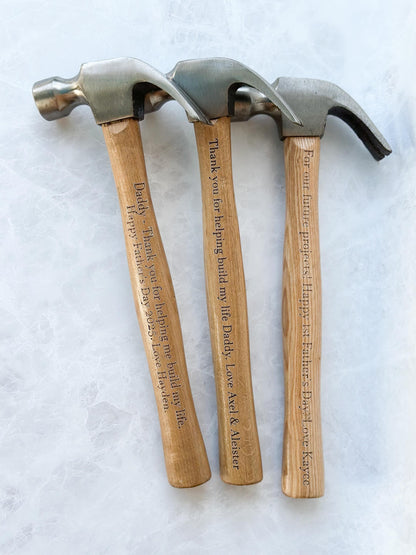 Personalised Engraved Hammer