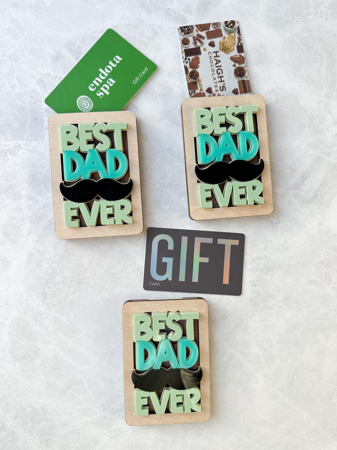 “Best Dad Ever” Gift Card Holder