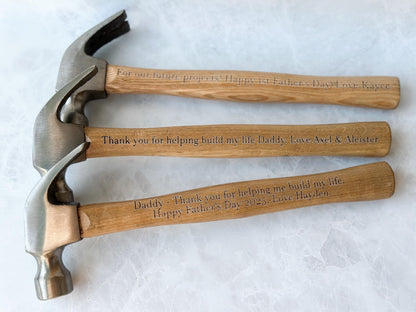 Personalised Engraved Hammer