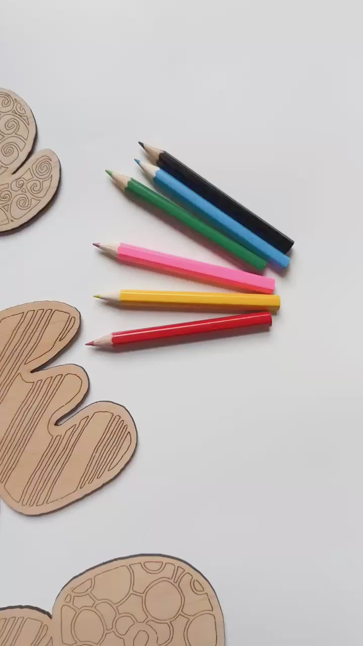 Personalised Colouring Name Sign